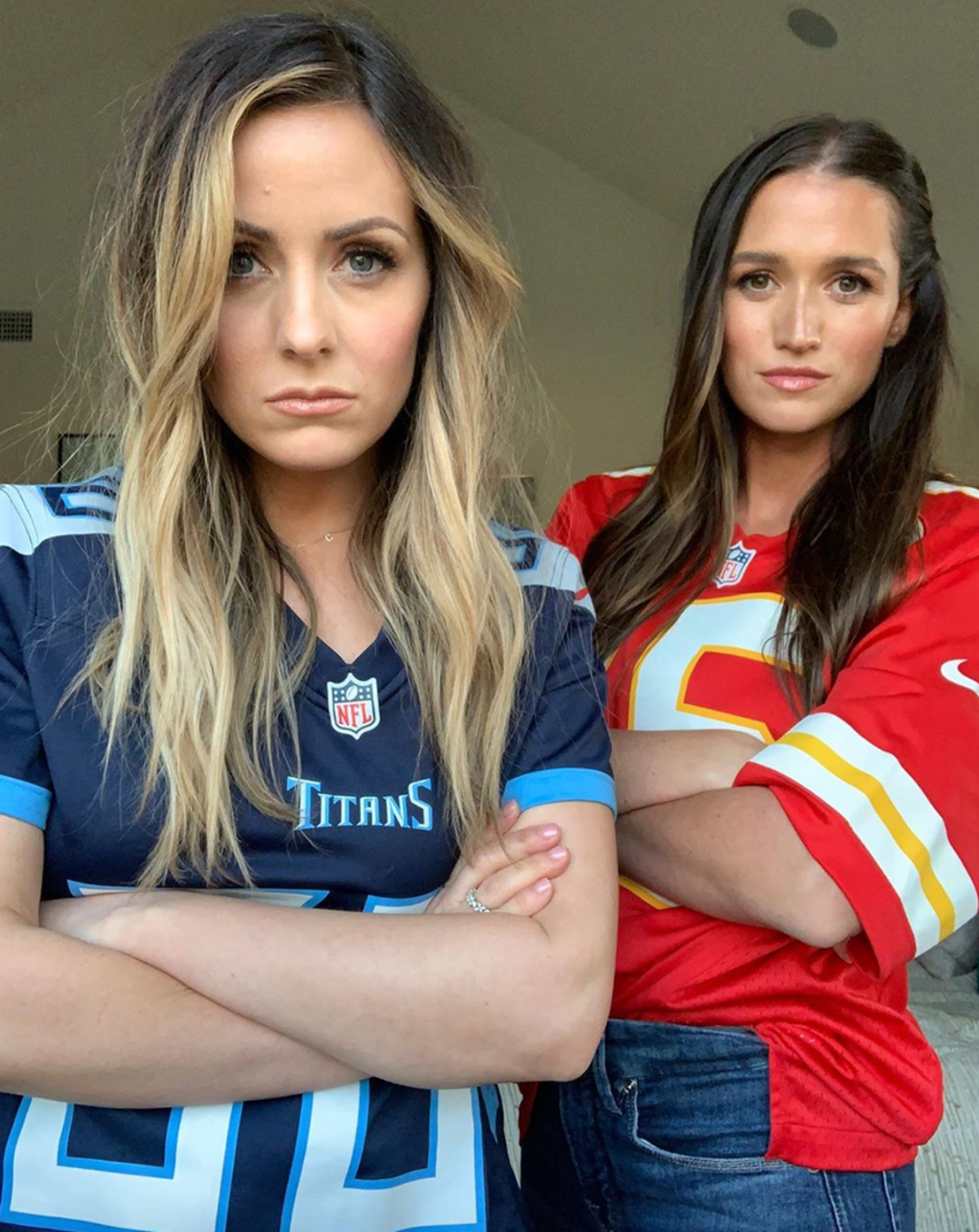 Carly Waddell and Jade Roper