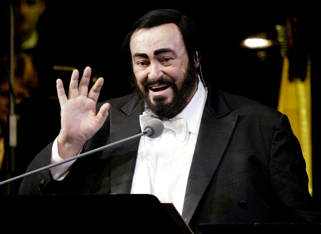 Luciano Pavarotti