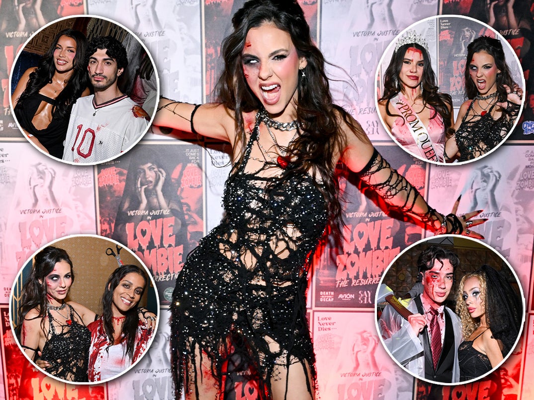 Victoria Justice went full-on zombie glam at her 