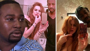 Lindsay Lohan Partying in Cannes -- Yes She Cannes... Party With Black Guys