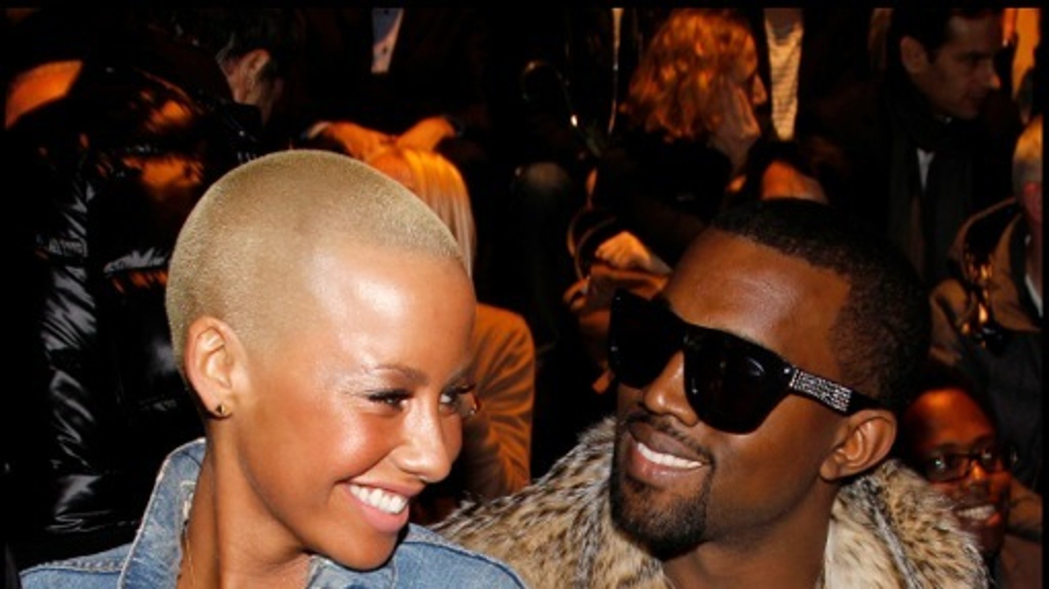 Amber Rose & Kanye West -- Before the Split