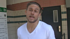Charlie Hunnam -- One King Arthur Rules Them All ... And It Ain't Me! (VIDEO)