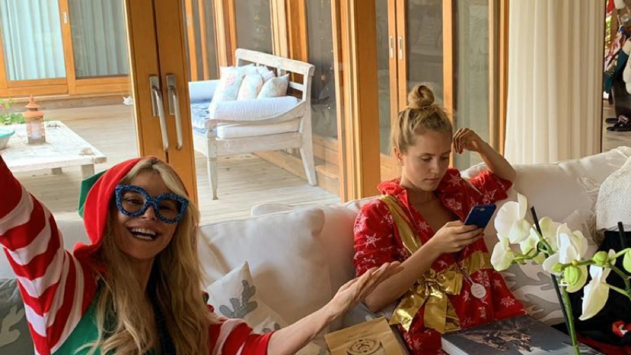Christie and Sailor Brinkley's Family Vacation Photos