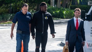 Antonio Brown Sits for Depo In Condo-Trashing Case, Wild Furniture-Throwing Video