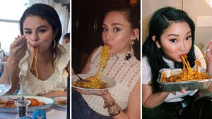 Hot Celebrity Noods – Babes Eating Pasta!