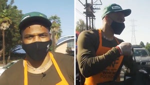 Russell Westbrook Leads COVID-Safe Thanksgiving Food Giveaway in L.A., Great Video
