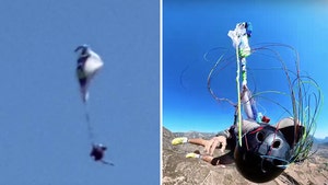 Paraglider Cheats Death, Saves Own Life One Second Before Impact In Terrifying Video