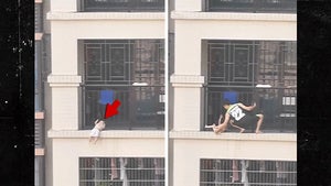 Child Dangling from Balcony Rescued in China