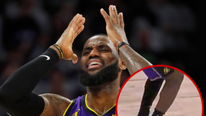 LeBron James Livid as Officials Seemingly Miss 3-Point Call on His Birthday