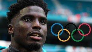 tyreek hill olympic logo