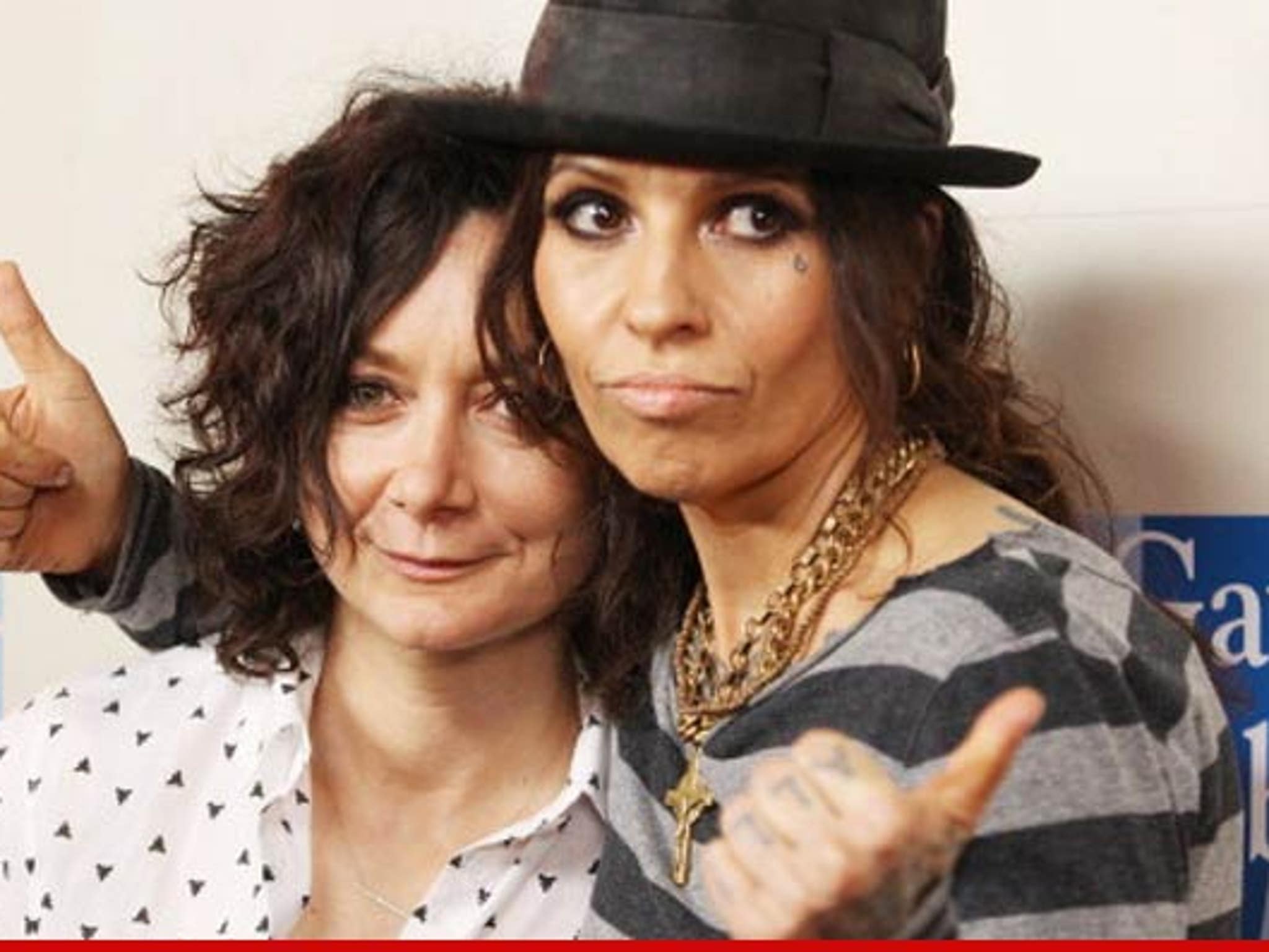 Linda Perry and Sara Gilbert -- Wedding? More Like a Rock Show with Vows
