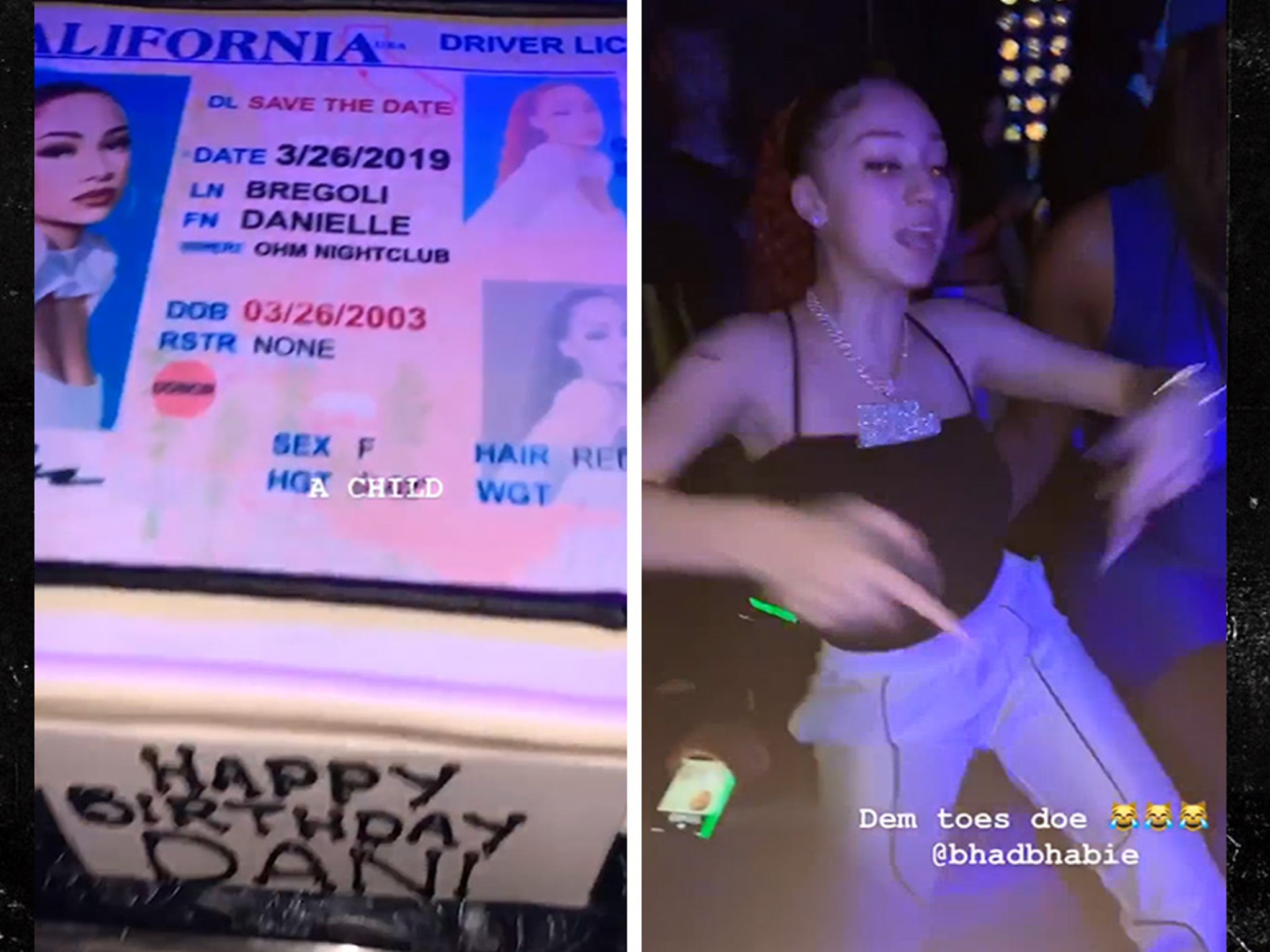 Danielle Bregoli And Lil Yachty Party At OHM Nightclub