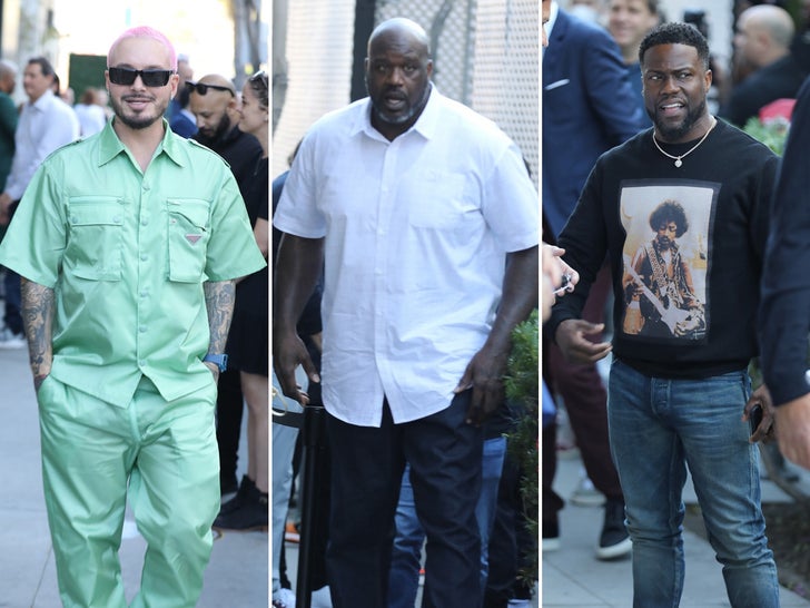 Celebrities Out In Beverly Hills Pre-Super Bowl