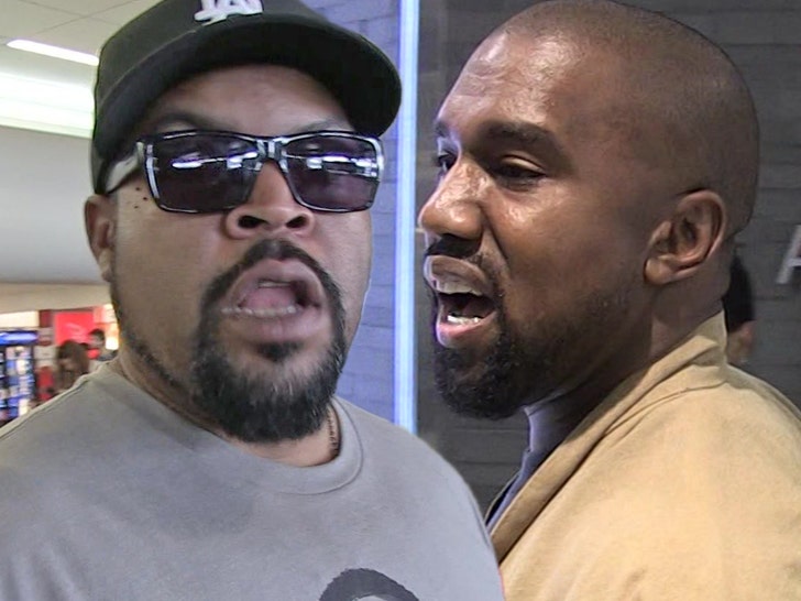 ice cube ، kanye west