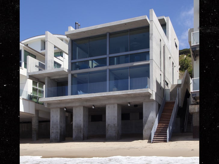 Kanye West's Malibu Beach House Before Being Gutted