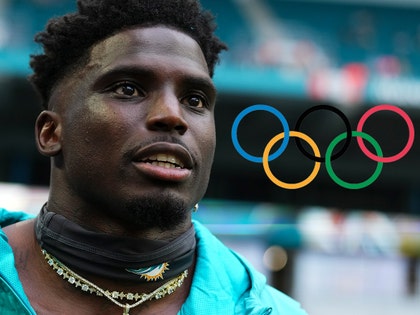 tyreek hill olympic logo