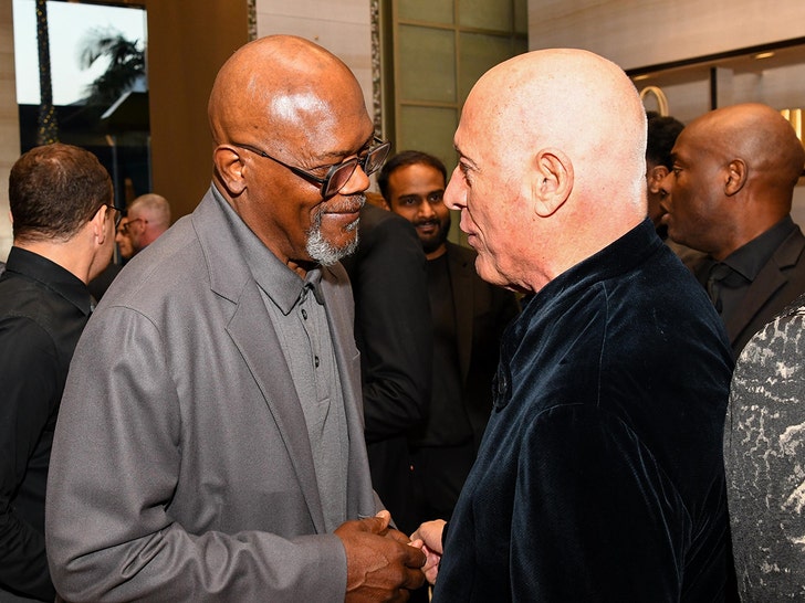 Giorgio Armani Pre-Oscars Party 2025 Samuel L. Jackson dan Barry Federini