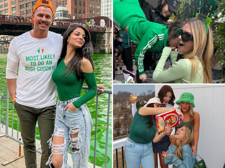 Stars celebrate St. Patrick's Day 2025