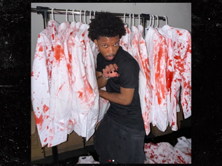 d4vd bloody shirt merch