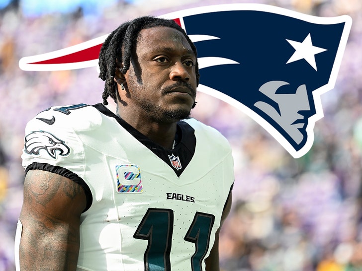 aj brown patriots getty 2
