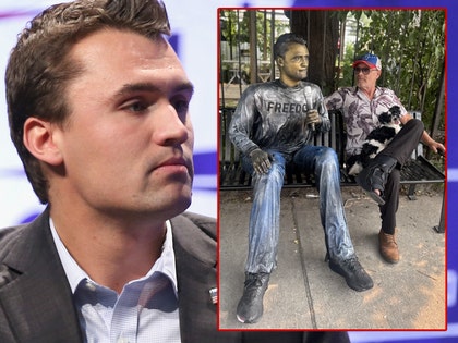 charlie kirk statue getty instagram 2