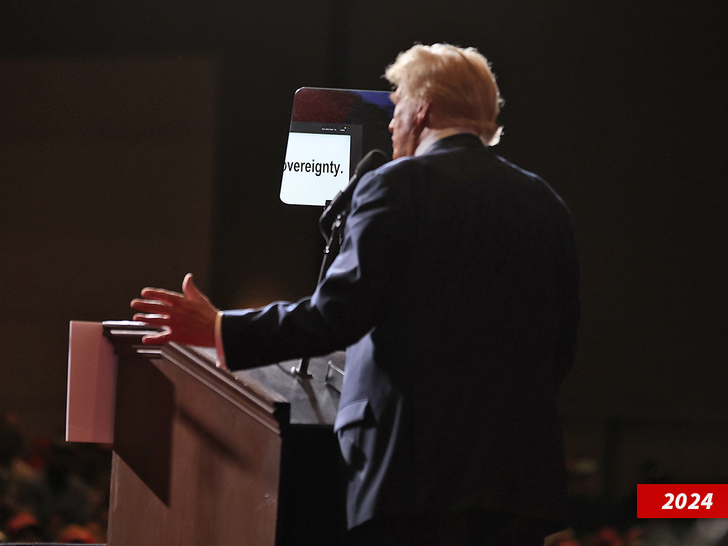 sub donald trump teleprompter getty