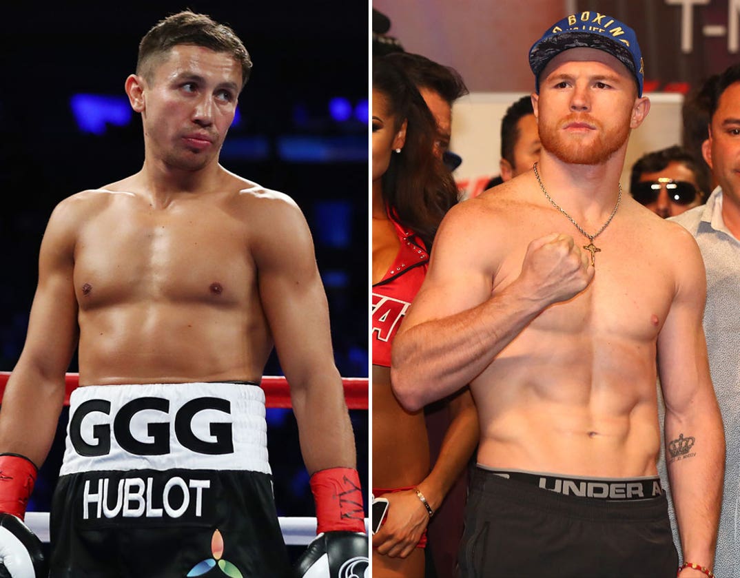 Gennady Golovkin (35) vs. Canelo Alvarez (27) -- Boxing Edition