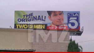 'Two and a Half Men' Charlie Sheen Ad -- You Don't Have to Settle for Ashton Kutcher