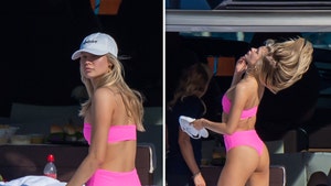 Josie Canseco Parties on Yacht During Super Bowl Week in Miami