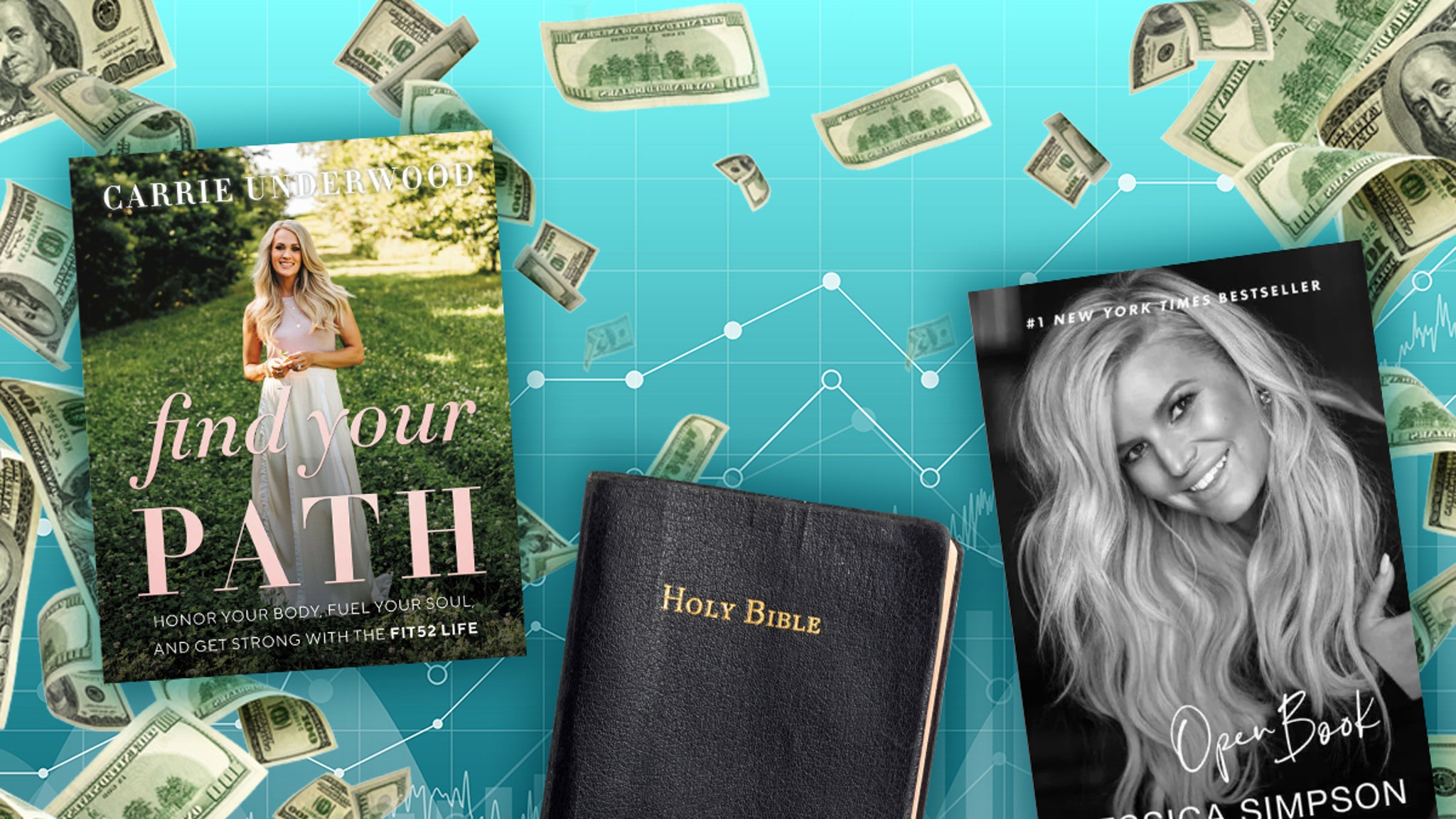 Carrie Underwood, Jessica Simpson Topping Book Sales During Pandemic