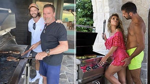 Celebrities Grilling -- Sizzlin' Stars!