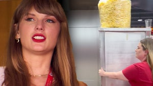 Taylor Swift Fans Think She Left Kelce Suite At Chiefs Game In Popcorn Carrier
