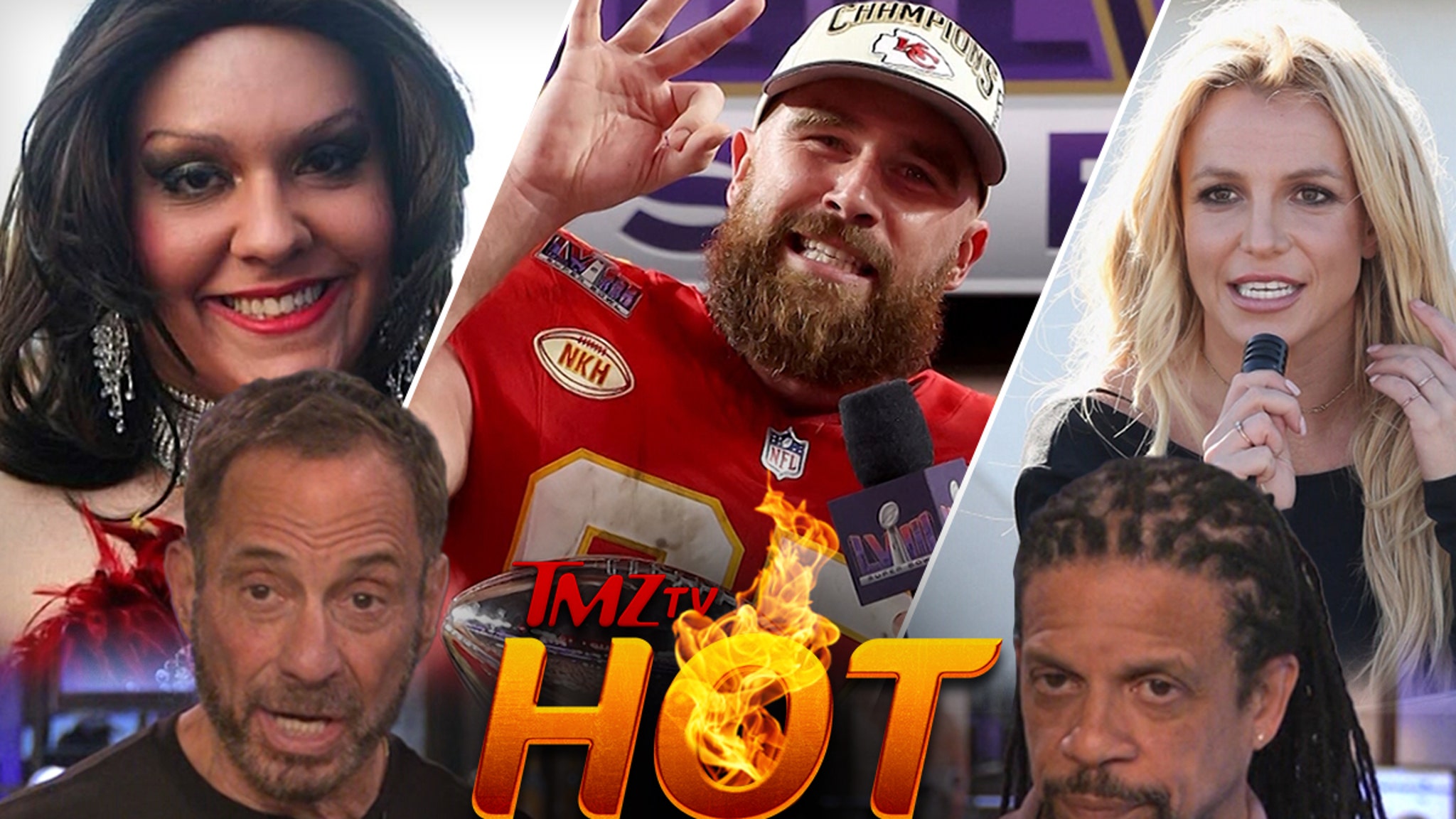 TMZ TV Hot Takes: Britney & Jamie Lynn Spears, George Santos, Travis Kelce