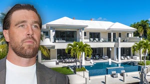 Travis Kelce Next To His Boca Raton Home