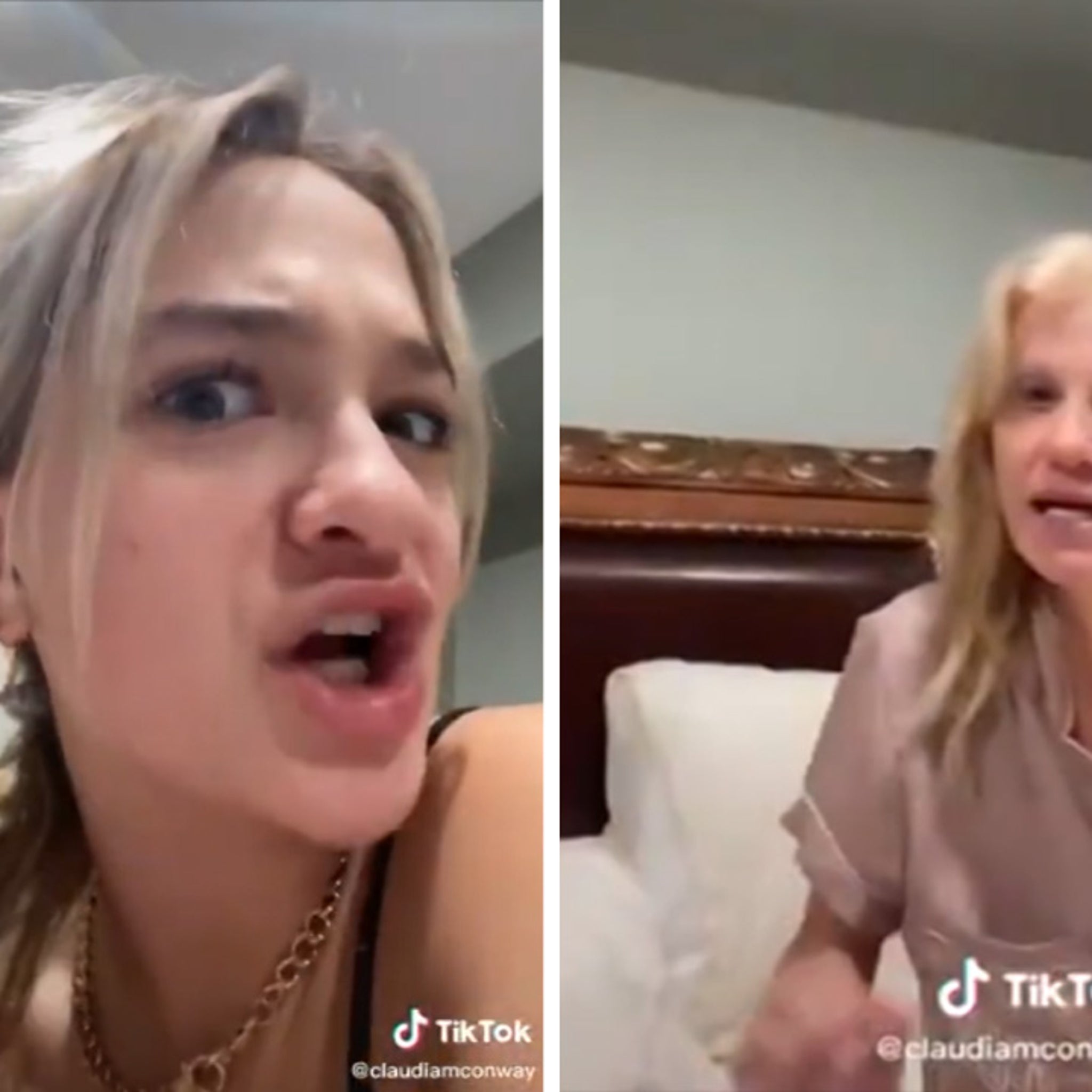 Claudia Conway Beefs with Kellyanne on TikTok, Seemingly Grounded