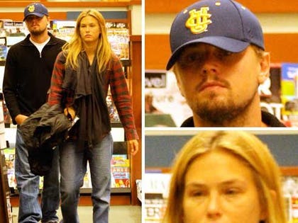 Leonardo DiCaprio and Bar Refaeli