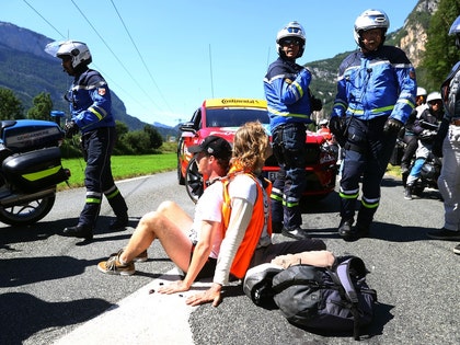 Tour De France Protest photos 6