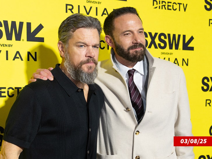 Ben Affleck et Matt Damon Getty 1