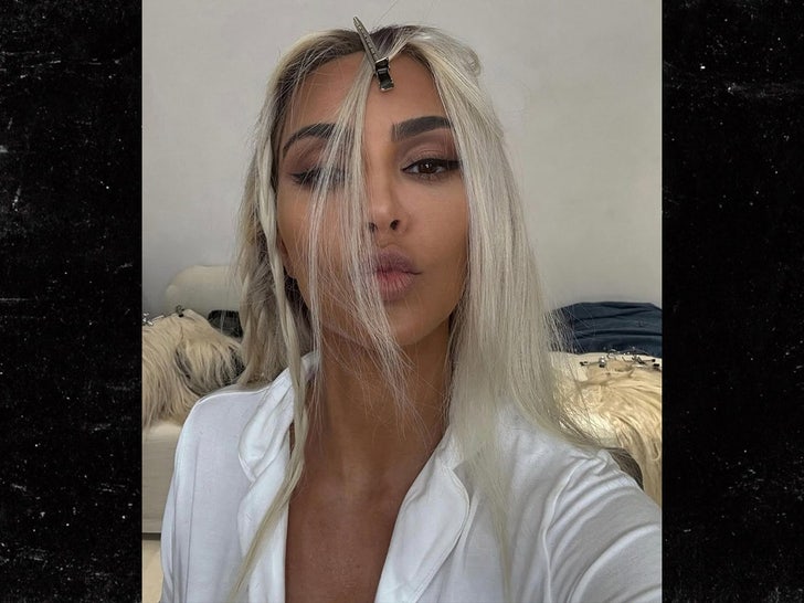 Instagram loiro de Kim Kardashian