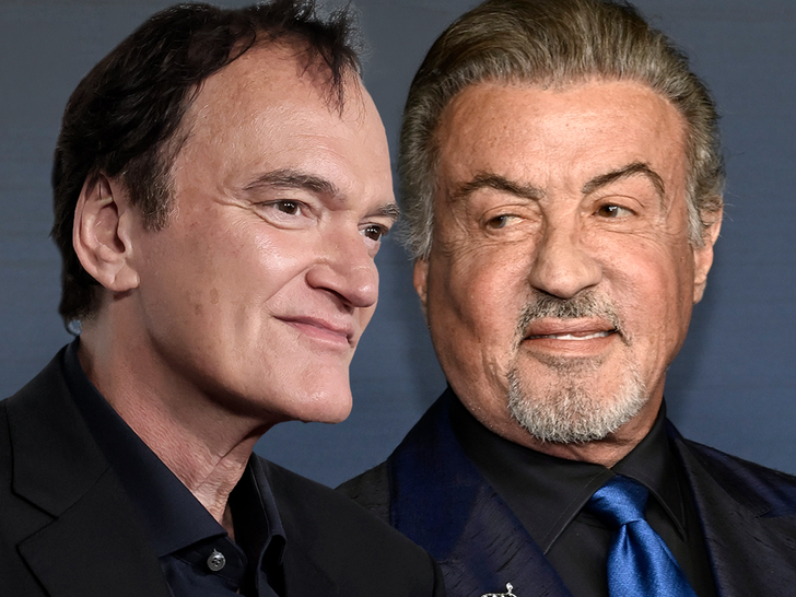 quentin tarantino sylvester stallone main getty