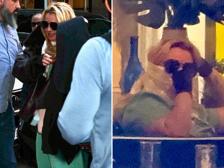 Britney Spears Steps Out In NYC, Covers Face With A Scarf
