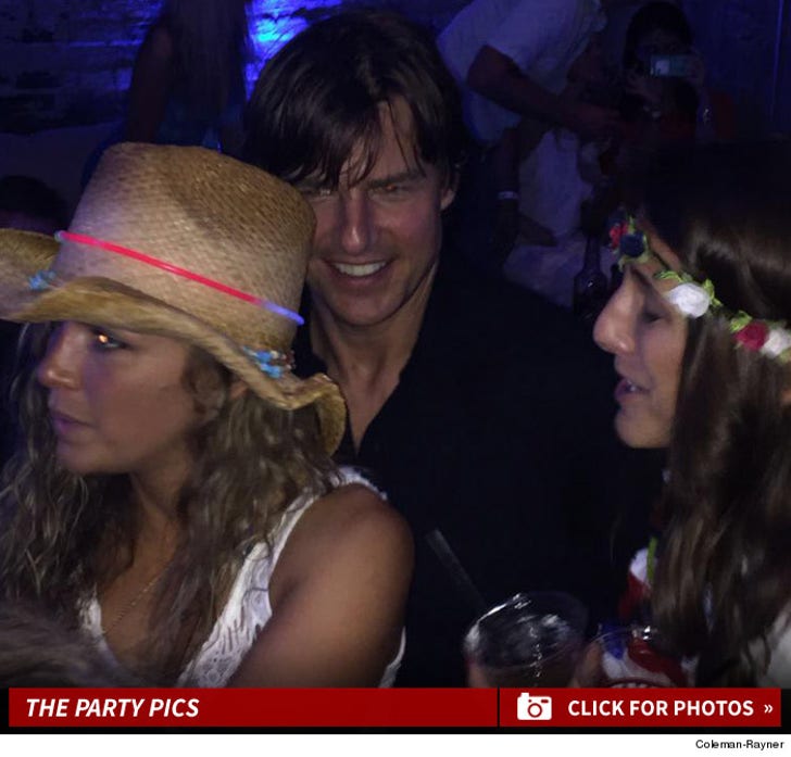 Tom Cruise -- Parties on the Fourth of July