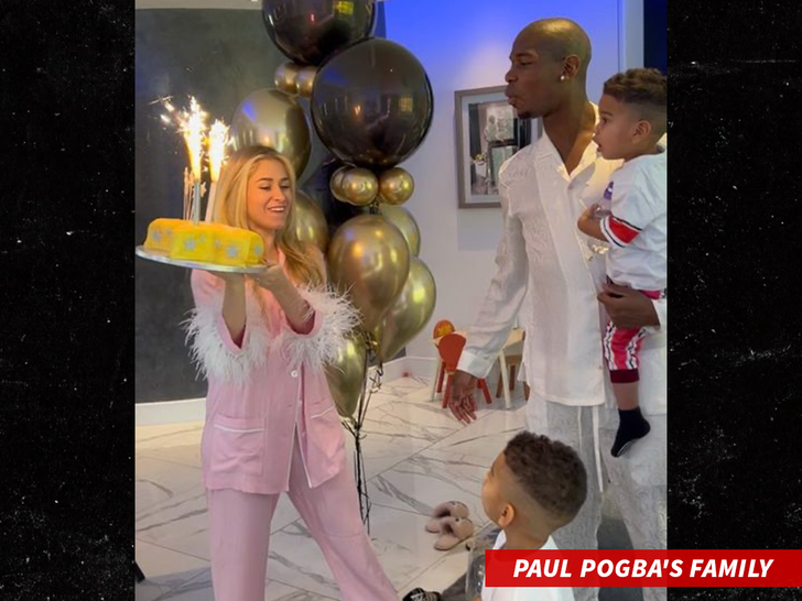 Pogba's girlfriend attempts toilet paper challenge but their son pays the  price