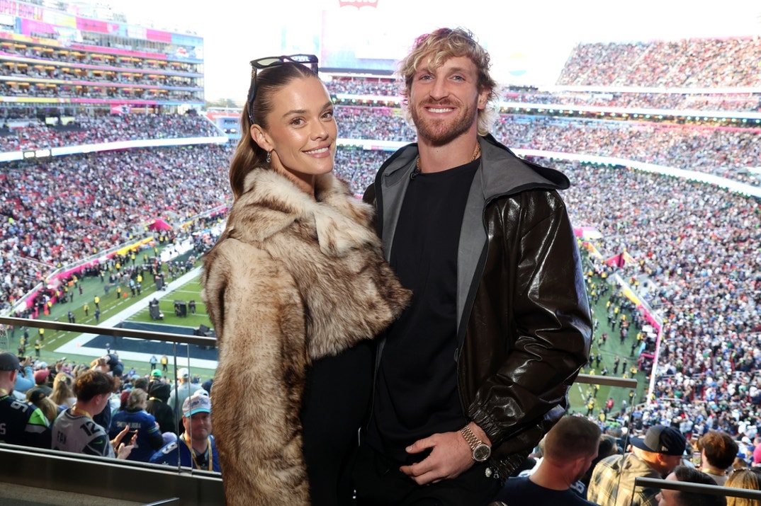 Nina Agdal and Logan Paul