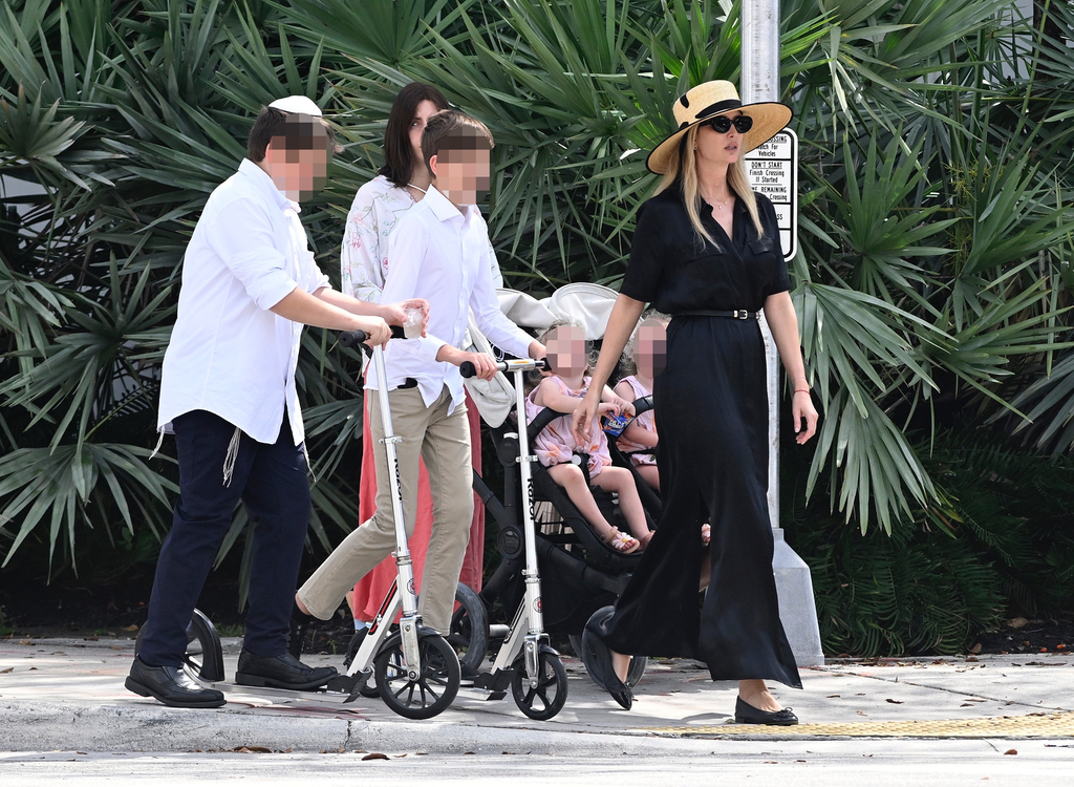 Ivanka Trump Attending Service in Miami 4