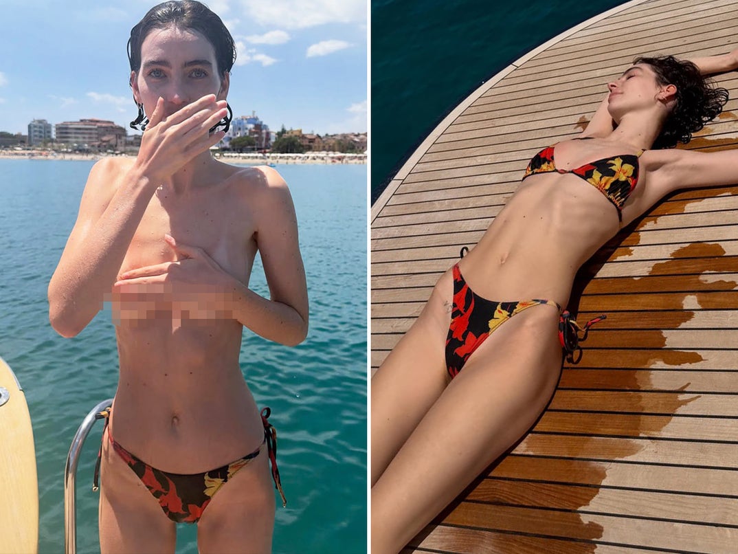 Meadow Walker -- daughter of late actor Paul Walker -- wasted no time this week taking off her bikini top and splashing socials with her sexy shots! Hop on board and give us your thoughts: