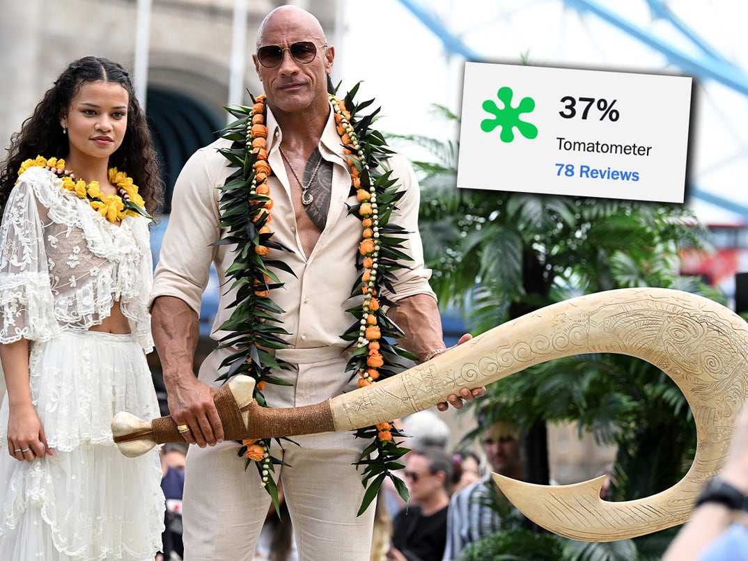 The Rock may be big and built, but his latest box office project is anything but a hit. Rotten Tomatoes gave Disney’s latest live-action remake a 37% score -- one of the lowest ratings for a remake in the franchise’s history.