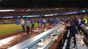 Dodgers Scramble to Clean Up Sewage Spill for Opening Day