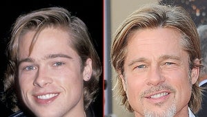 Brad Pitt -- Good Genes or Good Docs?!