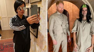 Stars Dressed As Stars for Halloween